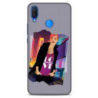 Sokak Modası 52 Huawei Psmart 2019 Kılıf Desenli Silikon