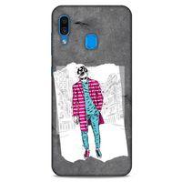 Sokak Modası 38 Samsung Galaxy A30 Kılıf Desenli Silikon