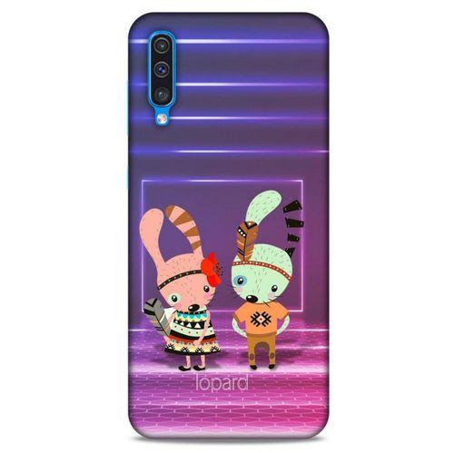Samsung Galaxy A50 Kılıf FunnyMaX (4) Koruma Kılıfı Mor Pembe
