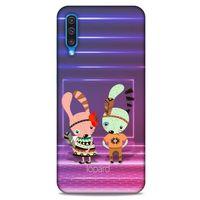 Samsung Galaxy A50 Kılıf FunnyMaX (4) Koruma Kılıfı Mor Pembe