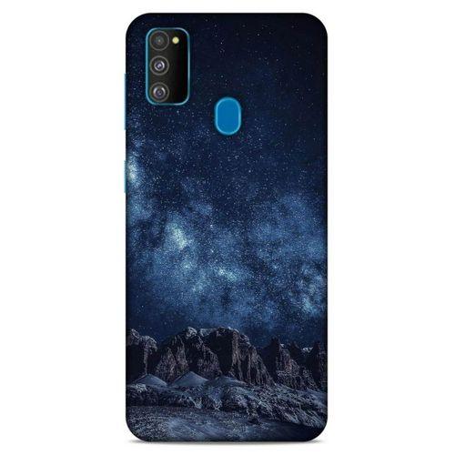 Lopard Samsung Galaxy M30s Uyumlu Kılıf Gece'S (9) Kılıf Gökyüzü
