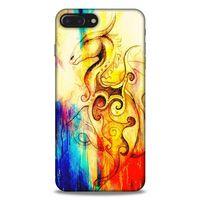 Lopard Apple Iphone 7 Plus Uyumlu Kılıf Manipülasyon ☻ (37) Silicone Cover Baskılı