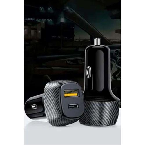 38w Oto Çakmaklık Araç Içi Şarj Cihazı Hızlı Şarj Uzun Ömürlü