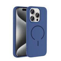 Apple iPhone 15 Pro Kılıf M-safe Şarj Özellikli Zore Meta Kapak