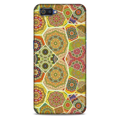Ethnic Culture (57) Oppo Realme C2 Kılıf Silikon Kapak Desenli