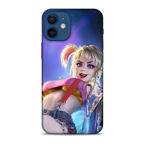 Apple iPhone 12 Mini Uyumlu Kılıf Harley Quinn (6) Silikon Kılıf Lacivert