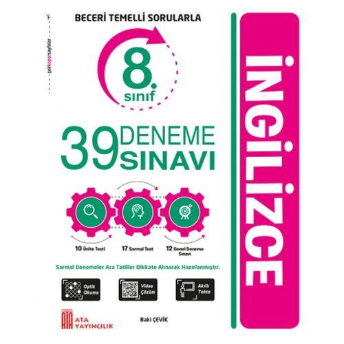 8. Sınıf İngilizce Beceri Temelli Sorularla 39 Deneme Ata Yayıncılık