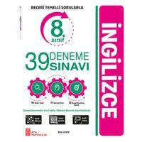 8. Sınıf İngilizce Beceri Temelli Sorularla 39 Deneme Ata Yayıncılık
