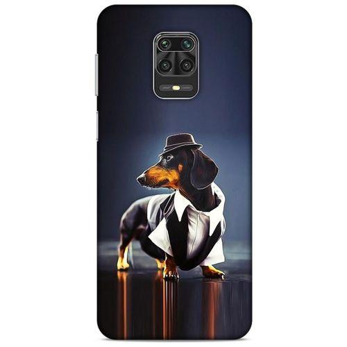 Xiaomi Redmi Note 9 Pro Kılıf Köpek Kıyafetleri (1) Kılıfı Dakhund Gömlek