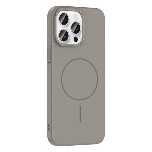 Apple iPhone 14 Pro Max Kılıf M-safe Şarj Özellikli Zore Ruby Sert Kapak
