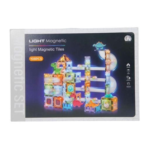 Eğitici Çocuk Magnetic Tiles Light Version 108 Parça