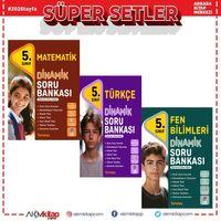 Tudem Yayınları 5. Sınıf Türkçe Matematik ve Fen Bilimleri Dinamik Soru Bankası Seti 3 Kitap