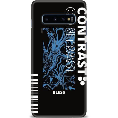 Samsung Galaxy S10 Plus Kılıf HD Baskılı Kılıf - Contrast + Tam Ekran Koruyucu