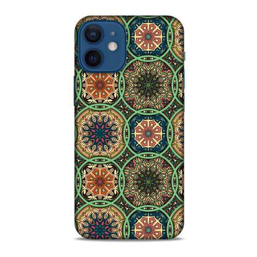 Ethnic Culture (5) Apple iPhone 12 Mini Kılıf Silikon Kapak Desenli