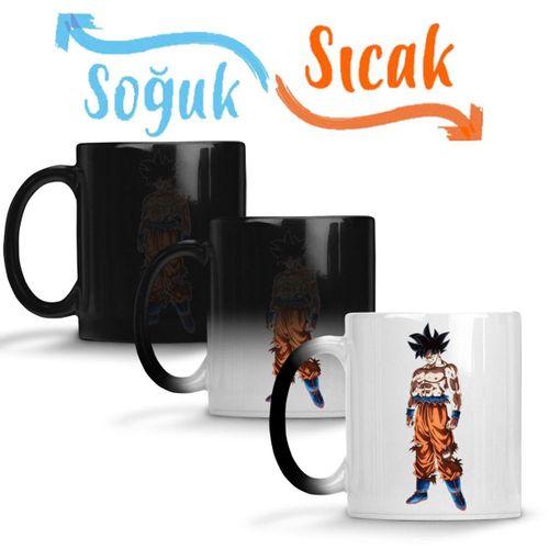 Goku İnstinto Superior Sihirli Kupa Bardak Porselen