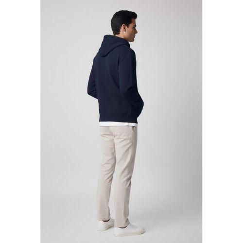 Erkek Kapşonlu Rahat Kalıp İçi Polarlı 3 iplik Kalın SweatShırt spr25sw55