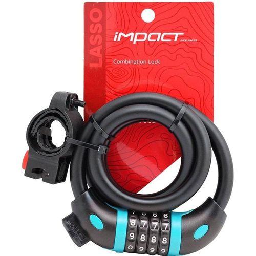 Kilit Şifreli Lasso 12x1000 Siyah-Mavi Impact