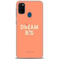 Samsung Galaxy M30S Kılıf HD Baskılı Kılıf - Dream Big + Tam Ekran Koruyucu
