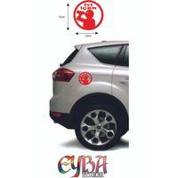 İyi Içer Benzin Deposu özel yeni sticker 12*12 Cm