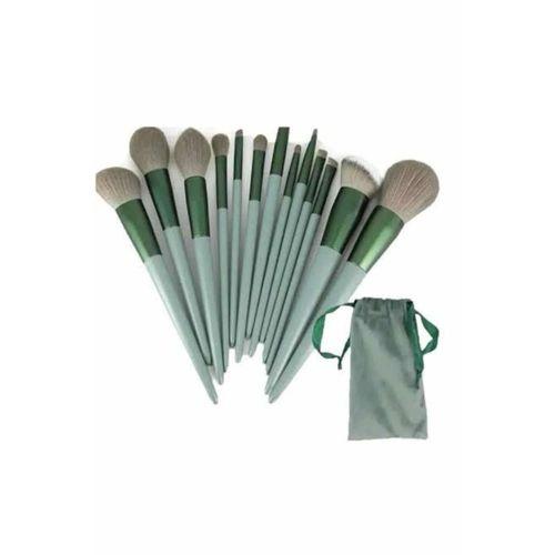 13 Parça Makyaj Fırça Seti Far Kontür Aydnlatıcı Fırçası İz Bırakmaz Hafif Ve Yumuşak