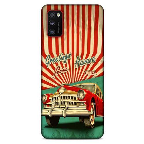 Lopard Samsung Galaxy A41 Uyumlu Kılıf Retro (12) Koruyucu Silikon