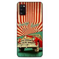 Lopard Samsung Galaxy A41 Uyumlu Kılıf Retro (12) Koruyucu Silikon