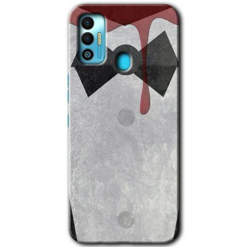 Tecno Spark 7T Kılıf HD Desen Baskılı Arka Kapak - Gentleman Blood