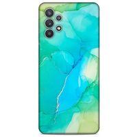 Samsung Galaxy A32 Uyumlu Kılıf Yeşil Delisi (3) Kapak Çay yeşil
