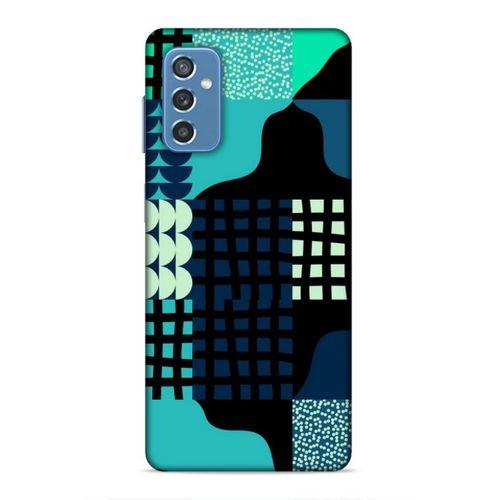 Samsung Galaxy M52 Uyumlu Kılıf Insomnia (17) Tasarım Kılıf Yeşil Lacivert
