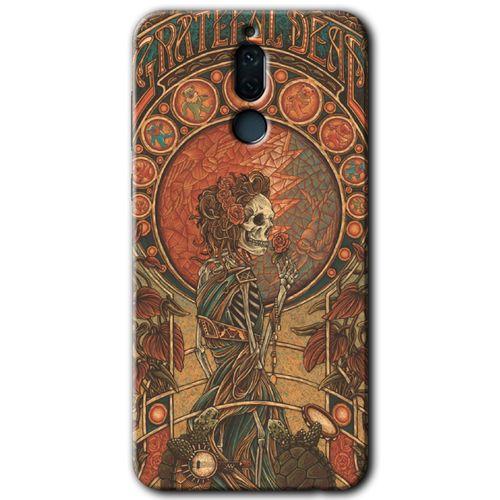 Huawei Mate 10 Lite Kılıf HD Desen Baskılı Arka Kapak - İskelet Aşk