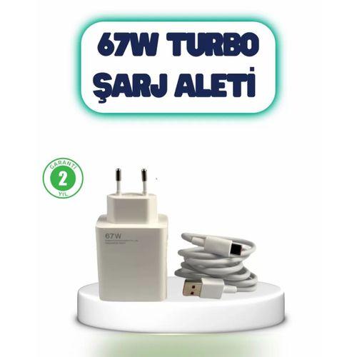 67 Watt Hızlı Şarj Aleti Poco F2 F3 F4 Uyumlu