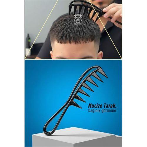 Saça Dağınık Çizgi Görünümü Veren Lüks Dalga Şekillendirici Mucize Tarak 722915