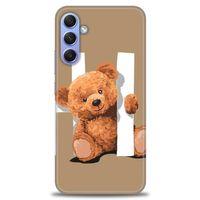 Samsung Galaxy A34 Kılıf HD Baskılı Kılıf - Teddy Hı + Tam Ekran Koruyucu