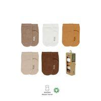 Bistyle 5'li Penye Soket Kutulu Basic Çorap 10131 Bej