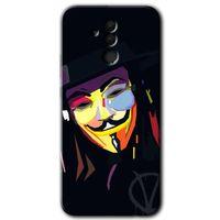 Huawei Mate 20 Lite Kılıf HD Desen Baskılı Arka Kapak - Vendetta