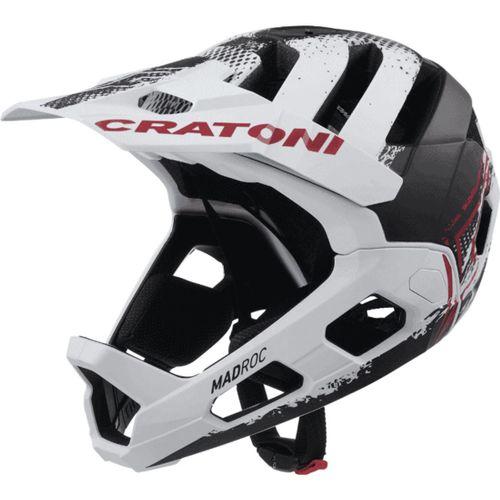 Kask Fullface Cratoni Madroc Mat White M-L 58-61 cm
