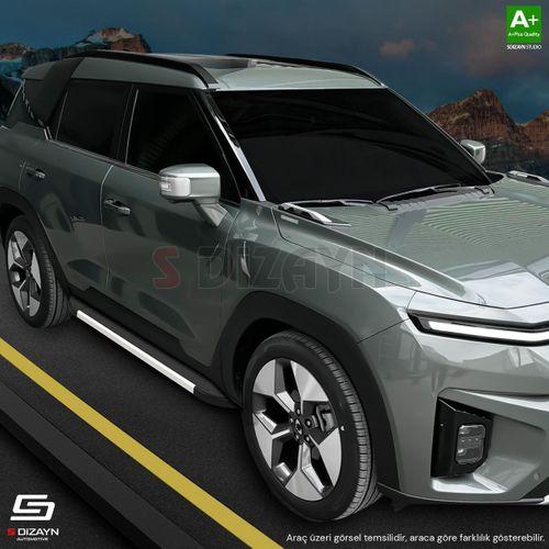 S-Dizayn Kia Sportage 4 Skyline Aluminyum Yan Basamak 173 Cm 2016-2021 A+ Kalite