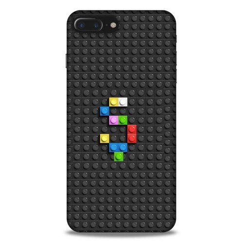 Lopard Apple Iphone 8 Plus Uyumlu Kılıf BloX (31) TPU Kılıf Ş Harfi