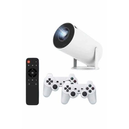 Projeksiyon Cihazı Video Oyun Konsolu 8 Gb Hafıza Lcd Ekran Kumandalı
