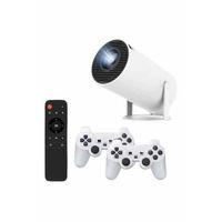 Projeksiyon Cihazı Video Oyun Konsolu 8 Gb Hafıza Lcd Ekran Kumandalı