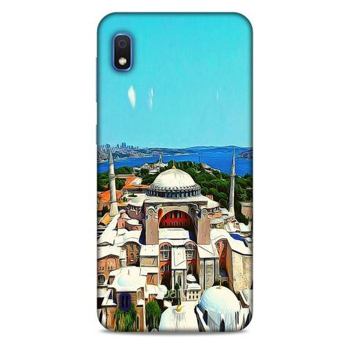 Samsung Galaxy A10 Kılıf Dünya Mimarisi (10) Full Koruma Kılıfı Ayasofya