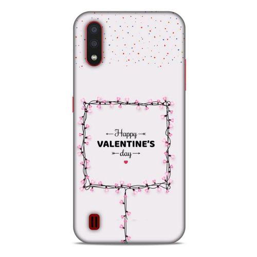 Samsung Galaxy A01 Kılıf Hediyelik Seri Sevgililer Günü (27) 14 Şubat Tasarımlı Kılıf