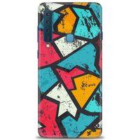 Samsung Galaxy A9 2018 Kılıf HD Baskılı Kılıf - Grafiti + Tam Ekran Koruyucu