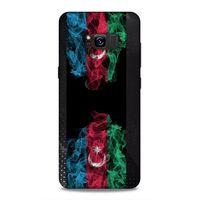 Samsung Galaxy S8 Plus Uyumlu Kılıf Azarbaijan (5) Koruma Kabı Azeri Bayrak İllustre