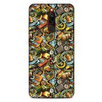 Graffitix (50) Desenli Silikon Kapak Xiaomi Redmi 8 Kılıf