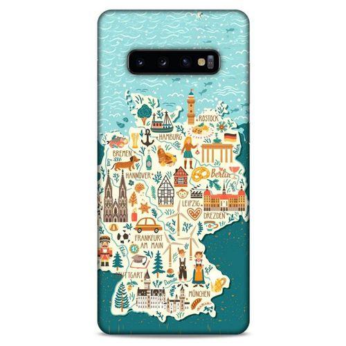 Samsung Galaxy S10 Plus Kılıf Almanya (2) Kabı Harita