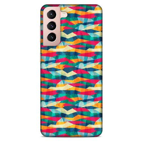 Lopard Samsung Galaxy S21 Uyumlu Kılıf Geometrix (22) Tam Koruma Kılıfı
