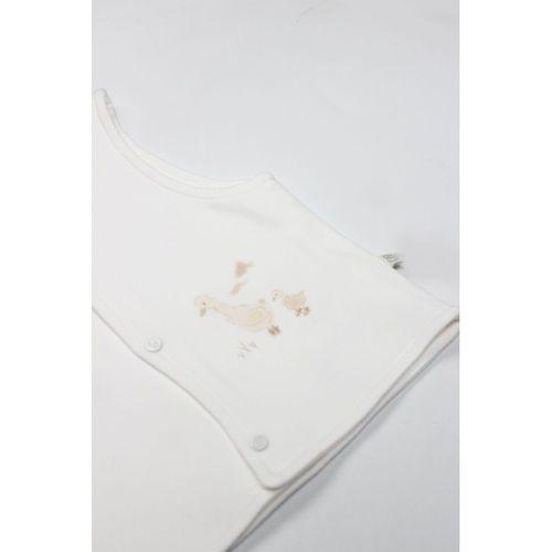 Bistyle Bistyle Yelek Çift Taraflı Welcome Baby Duck 18104 Sarı-Ekru