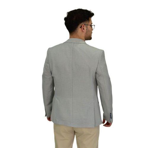 Erkek Gri Tek Spor Ceket Çift Yırtmaçlı BGL-ST04465