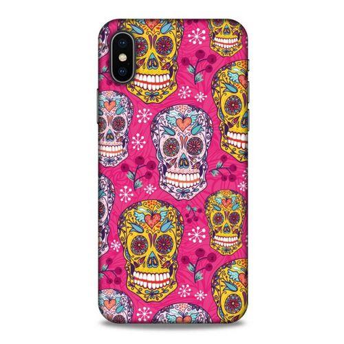 Apple Iphone X Uyumlu Kılıf Pembe Delisi (40) Fit Silikon Kılıf İskelet